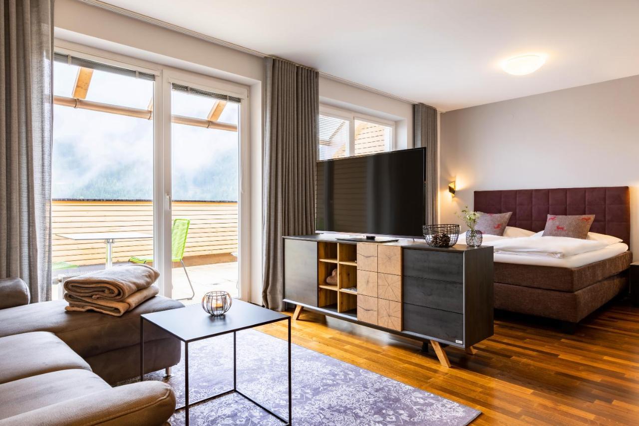 Der Sonnberg Alpinlodges - Apartments Mit Seeblick, Privater Sauna Und Self Check-In Zell am See Eksteriør bilde