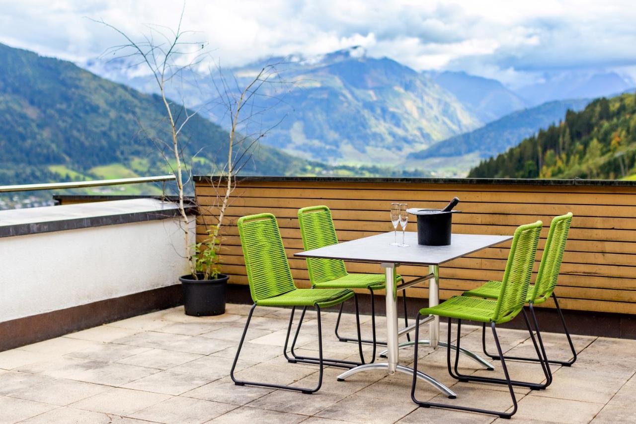 Der Sonnberg Alpinlodges - Apartments Mit Seeblick, Privater Sauna Und Self Check-In Zell am See Eksteriør bilde