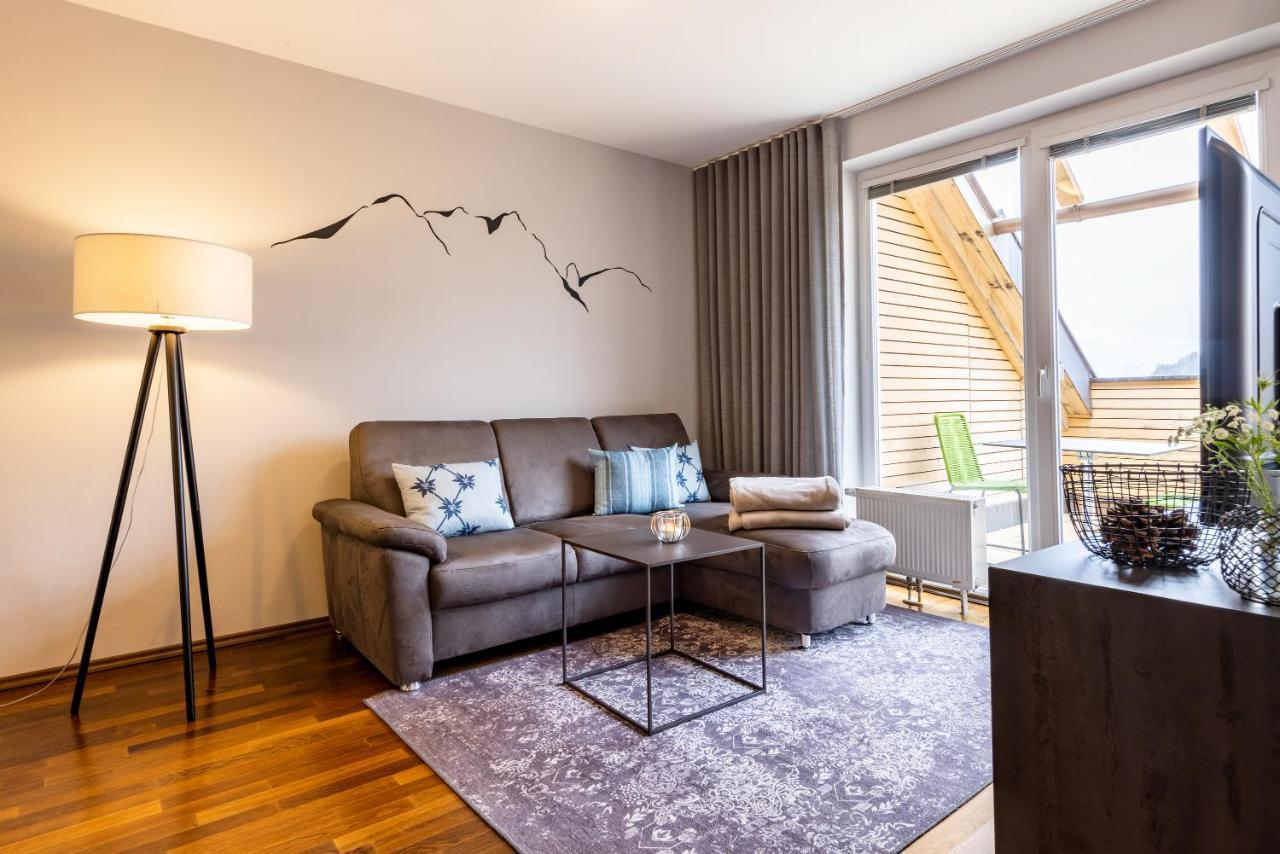 Der Sonnberg Alpinlodges - Apartments Mit Seeblick, Privater Sauna Und Self Check-In Zell am See Eksteriør bilde