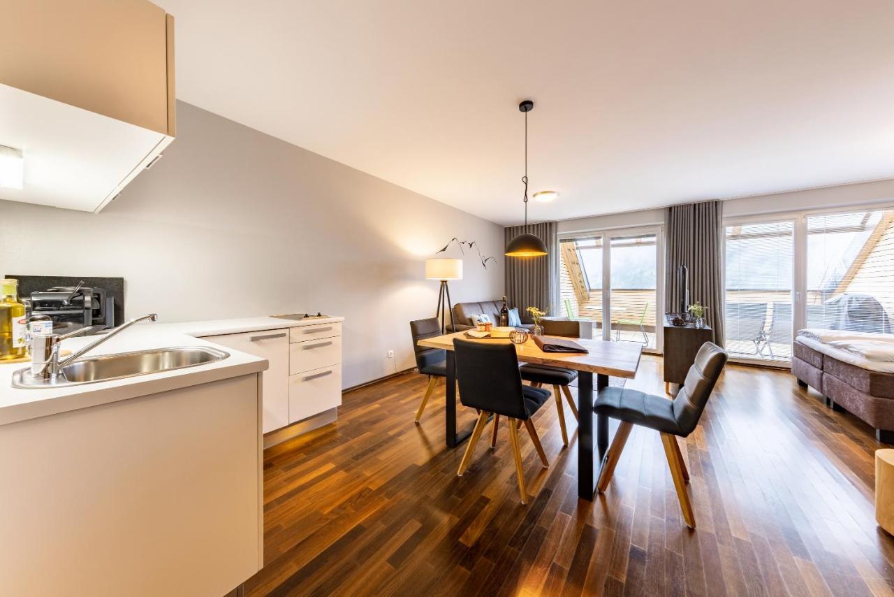 Der Sonnberg Alpinlodges - Apartments Mit Seeblick, Privater Sauna Und Self Check-In Zell am See Eksteriør bilde
